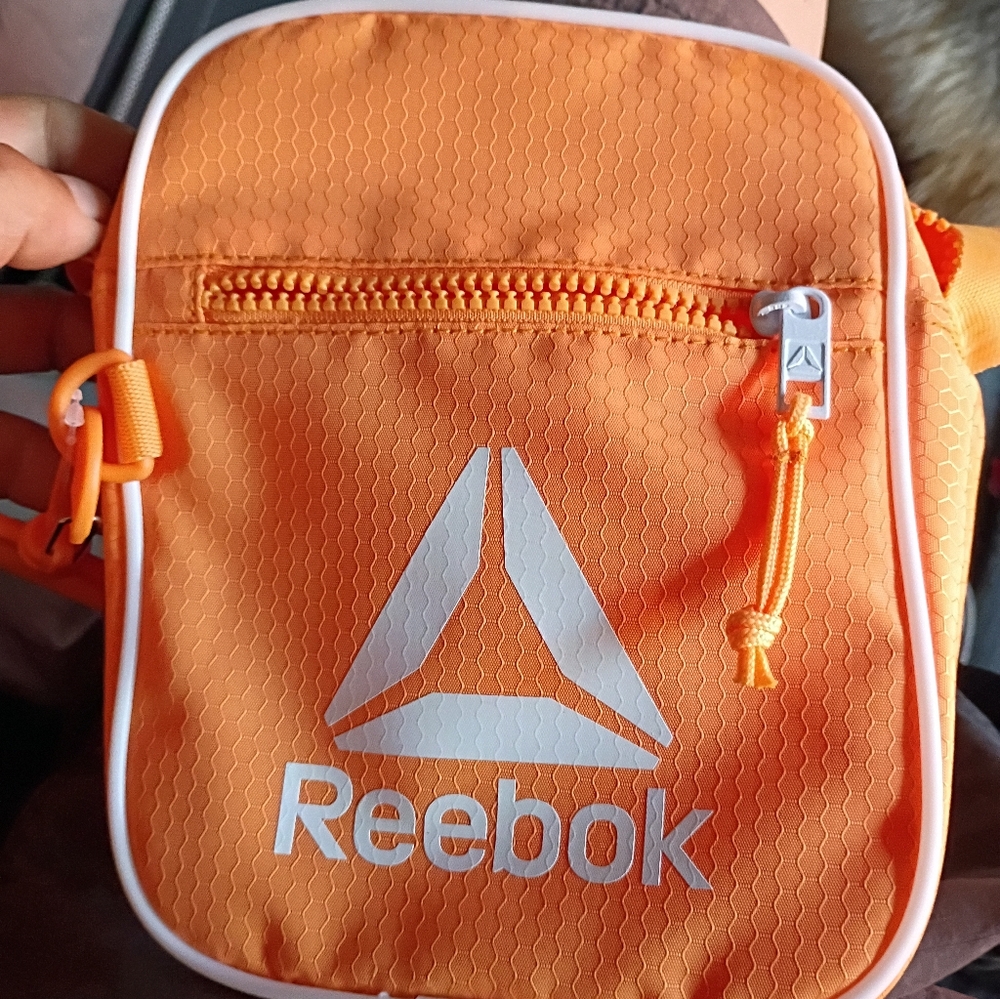 Reebok Men's Orange Side Bag